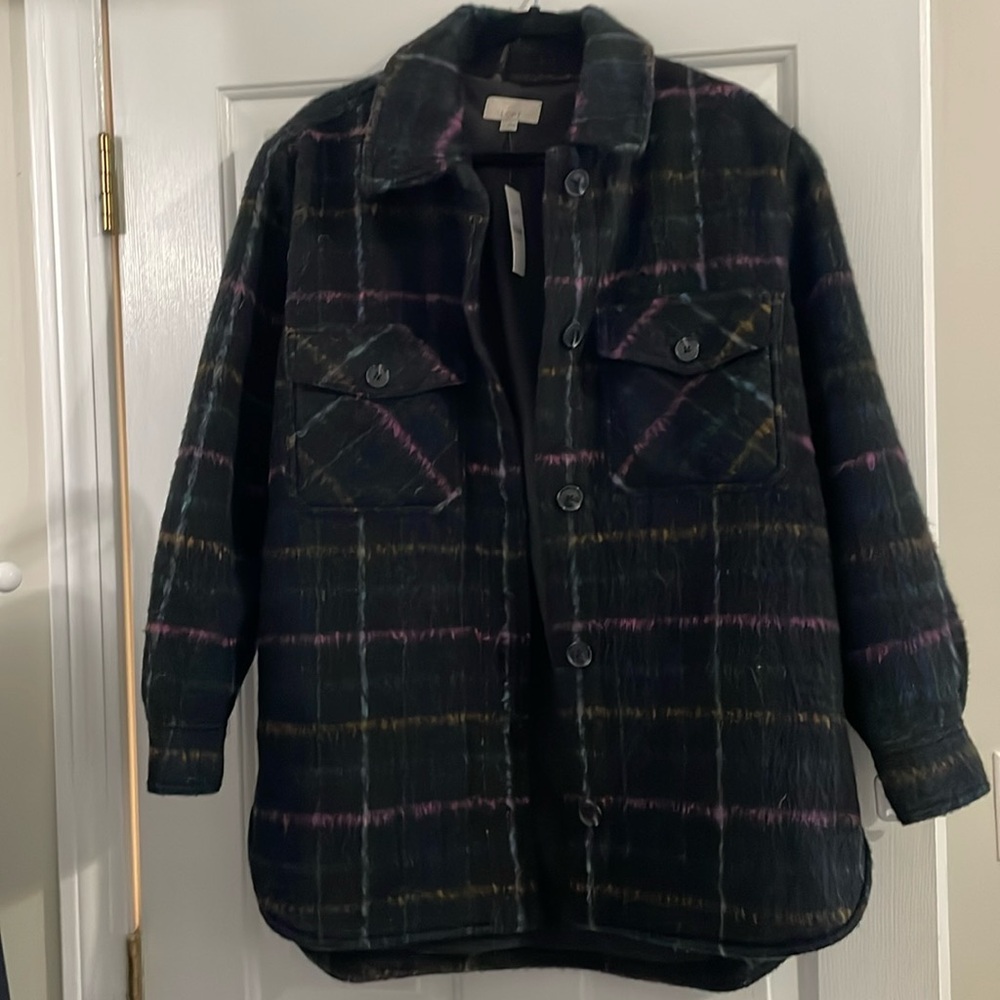 Loft Black shacket
